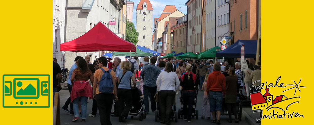 das slideshow-Fenster für 'soziale-initiativen.de' anzeigen ...
Impressionen von verschiedenen Veranstaltungen der Regensburger Sozialen Initiativen e.V.
